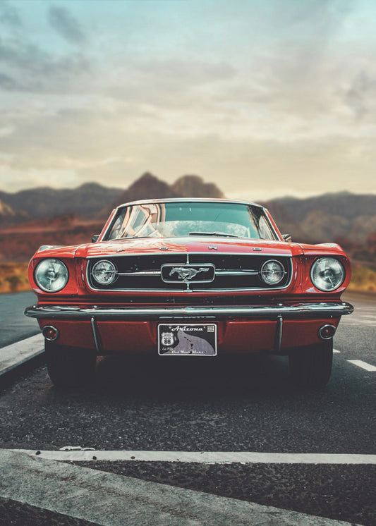 Vintage Car Love | Canvas