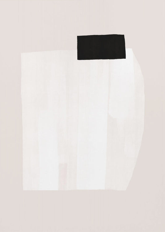 Stille Struktur mit schwarz-weißer Textur | Poster