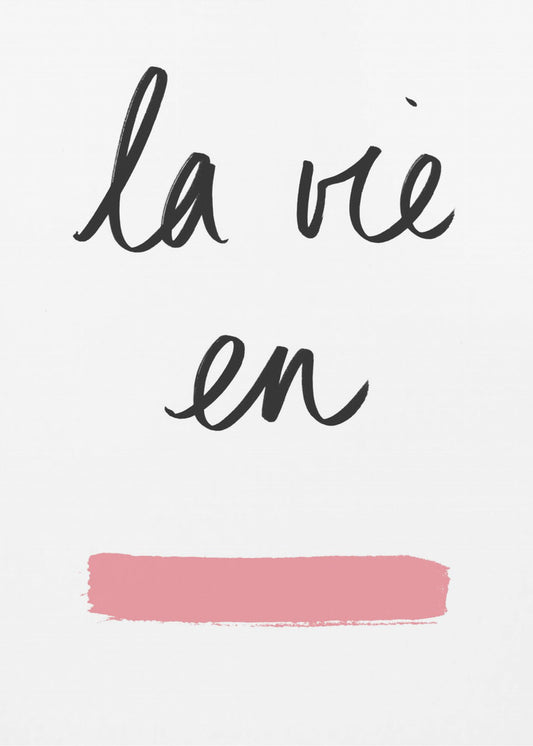 La Vie En Rose | Canvas