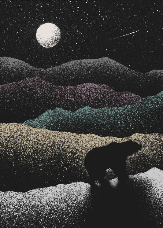 Wandering Bear | Canvas