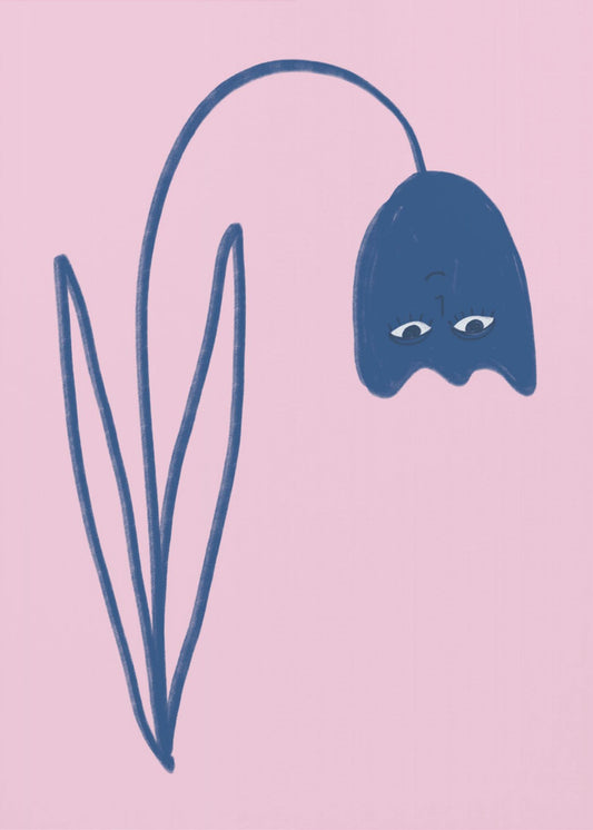 Melancholische Blüte | Poster