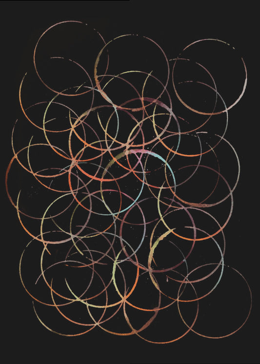 The Burning Circle | Canvas