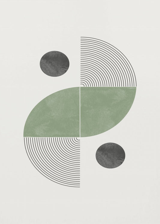 Geometrische Harmonie | Poster