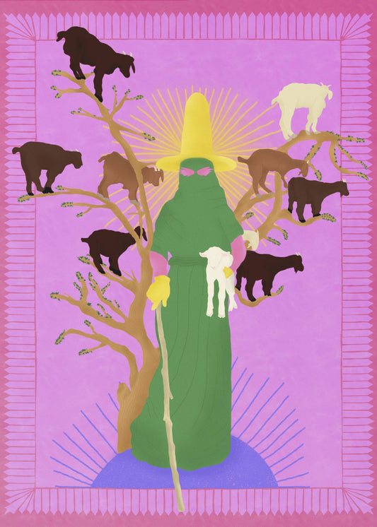Heilige Hirtin | Poster