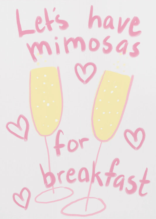 Morgen-Mimosen | Poster