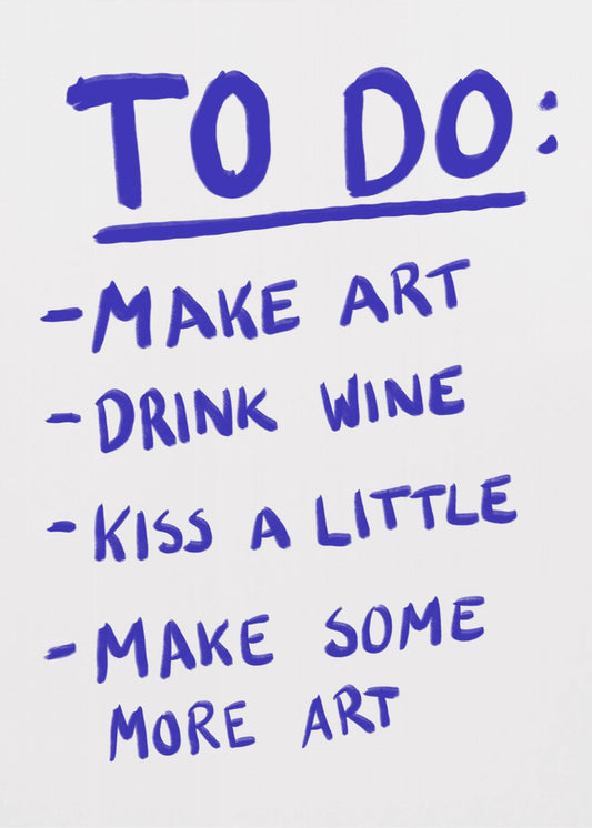 Kreative To-Do-Liste | Poster