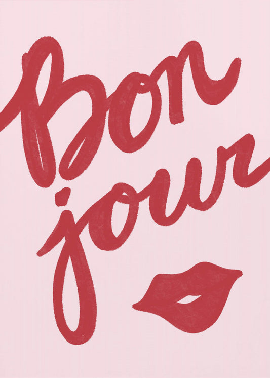 Bonjour-Kuss | Poster
