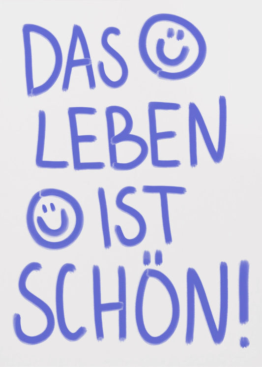 Die schöne Freude des Lebens | Poster