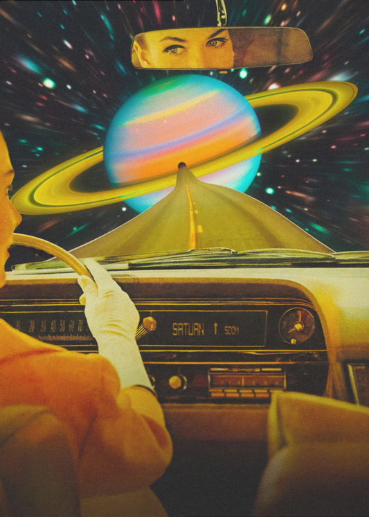 Saturn Commute | Leinwand