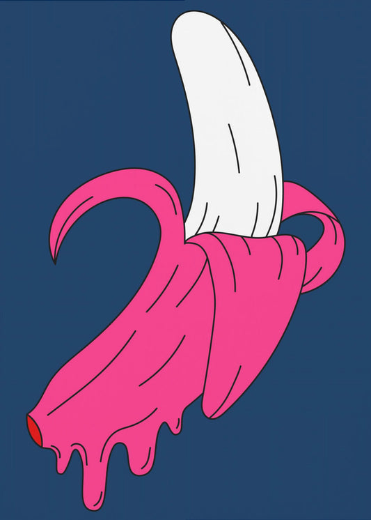 Melting Banana | Canvas
