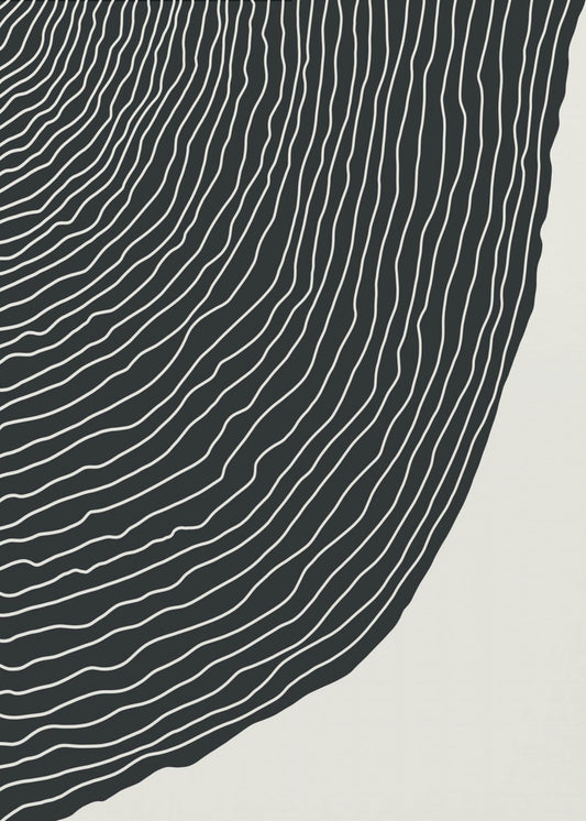 Minimalistisches Liniendesign #1 | Leinwand