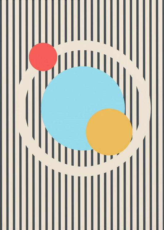 Minimale Planeten Serie #1 | Leinwand