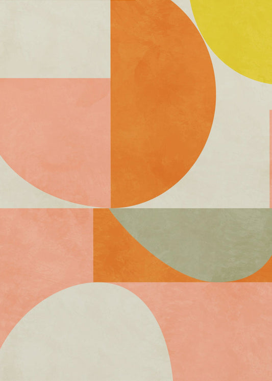 Summer Circles22 3 V | Canvas