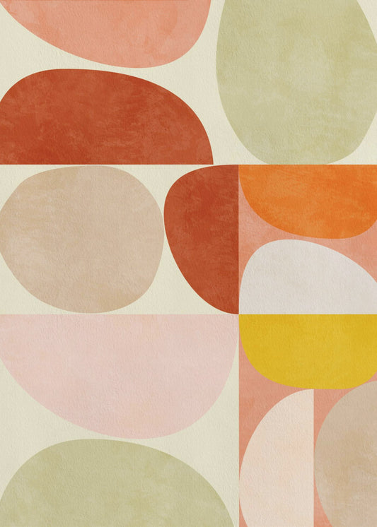 Pastel Geometry | Canvas