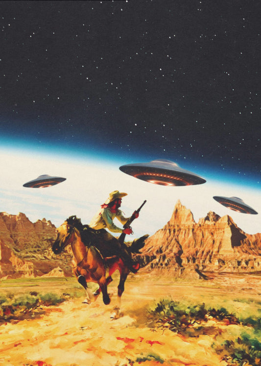 UFO Space Chase | Poster