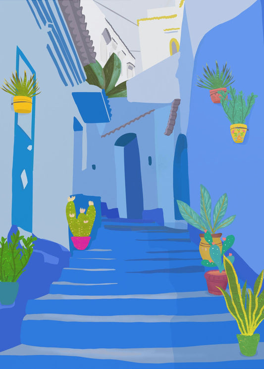 Blue city | Poster