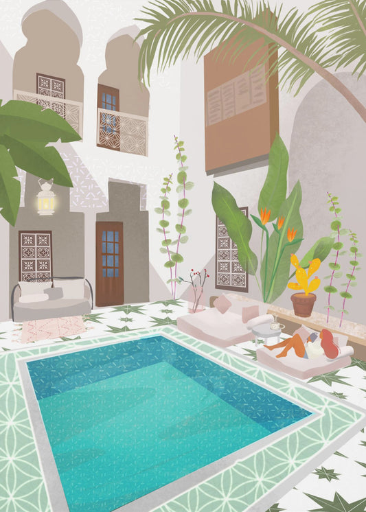 Riad | Leinwand