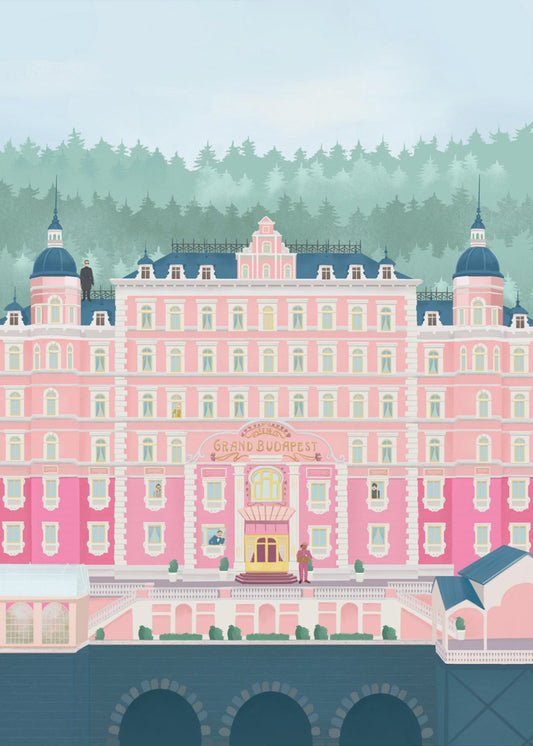 Das Grand Budapest Hotel | Leinwand