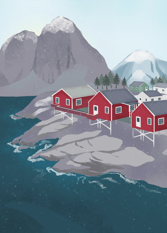 Norwegen | Leinwand