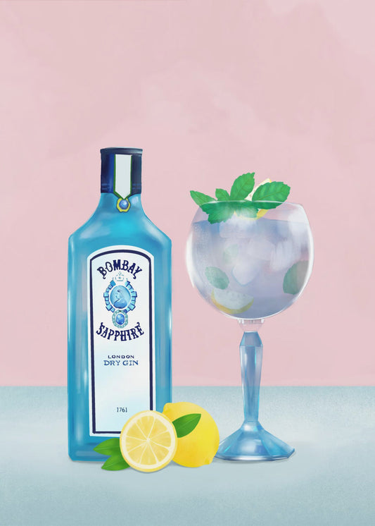Gin Cocktail | Leinwand