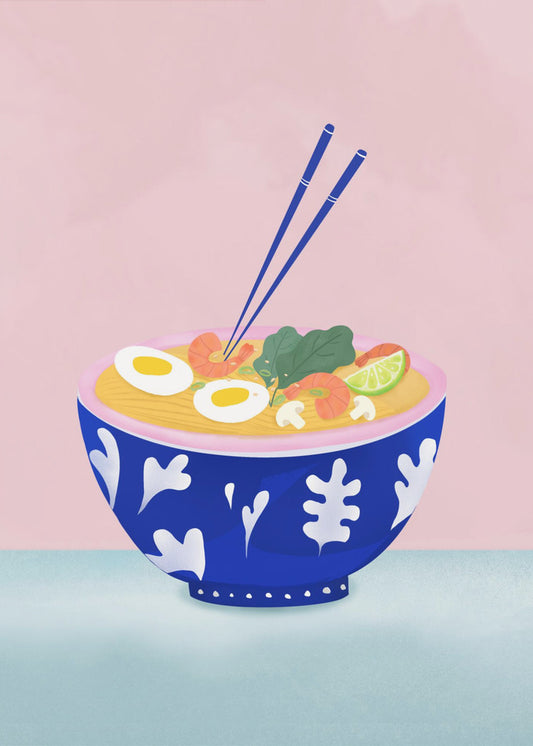 Ramen-Schüssel | Leinwand