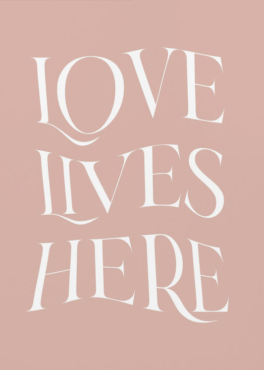 Love Lives Here | Canvas