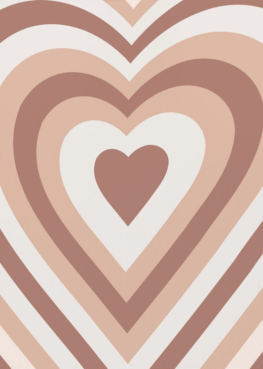 Hearts Radiate | Canvas