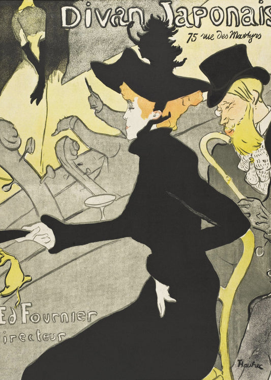Divan Japonais (ca. 1892–1893) | Leinwand