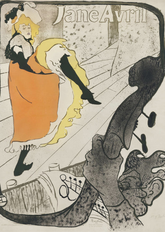 Jane Avril (1893) | Leinwand