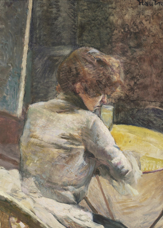 Waiting (ca.1887) | Poster