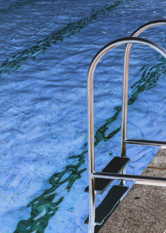 Reflexionen am Pool | Poster