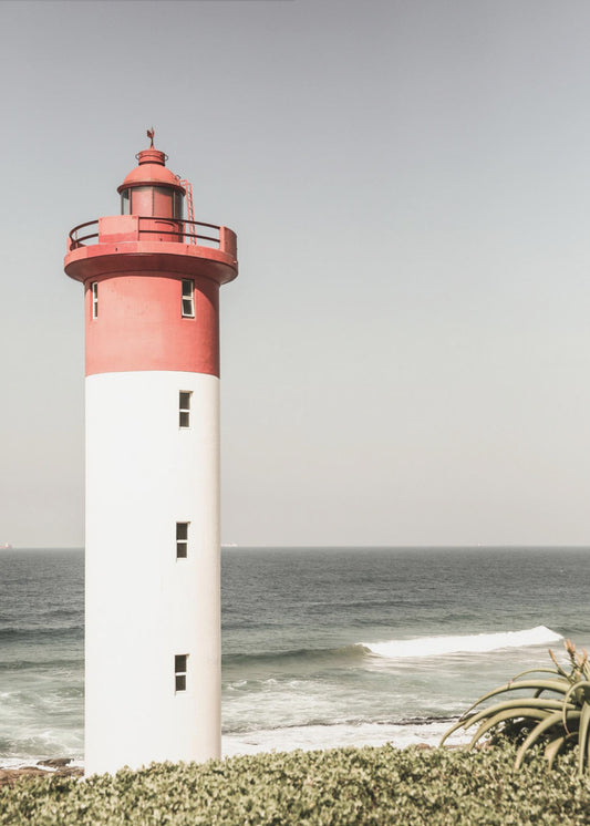 Leuchtfeuer am Meer | Leinwand