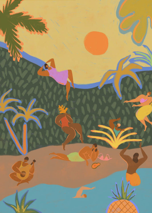 Sommerparadies | Poster
