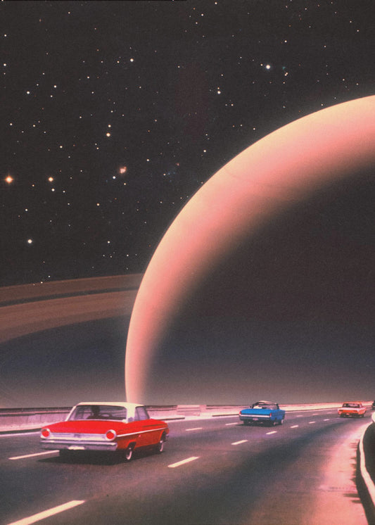 Saturn Verkehr | Leinwand