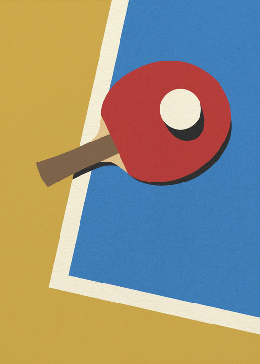 Table Tennis Team Red | Canvas