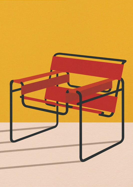 Wassily Chair Marcel Breuer | Poster