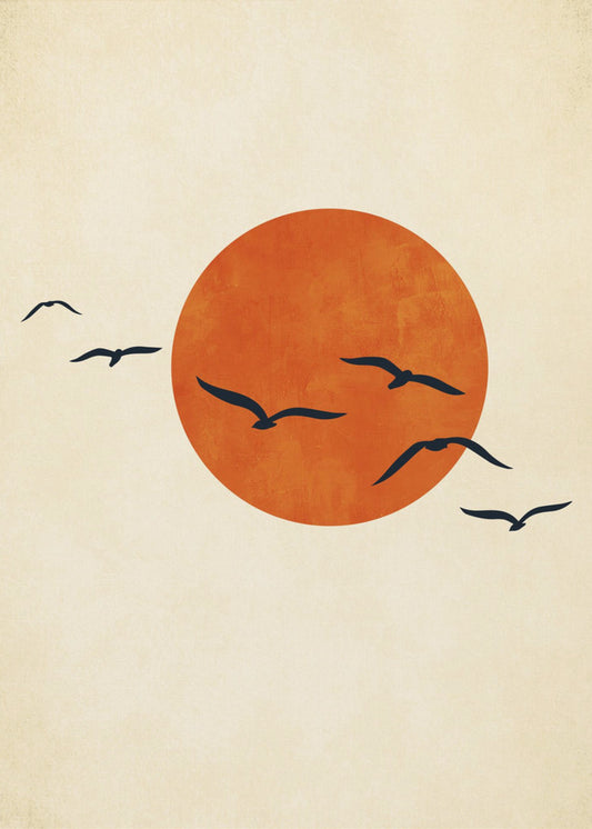 Tanzen mit der Sonne | Leinwand