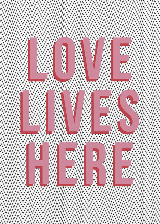 Love Lives Here | Canvas