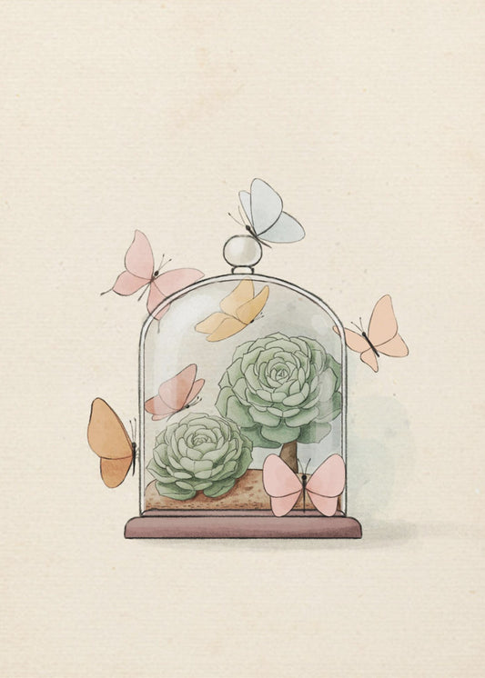 Succulent Fairy Plant | Canvas