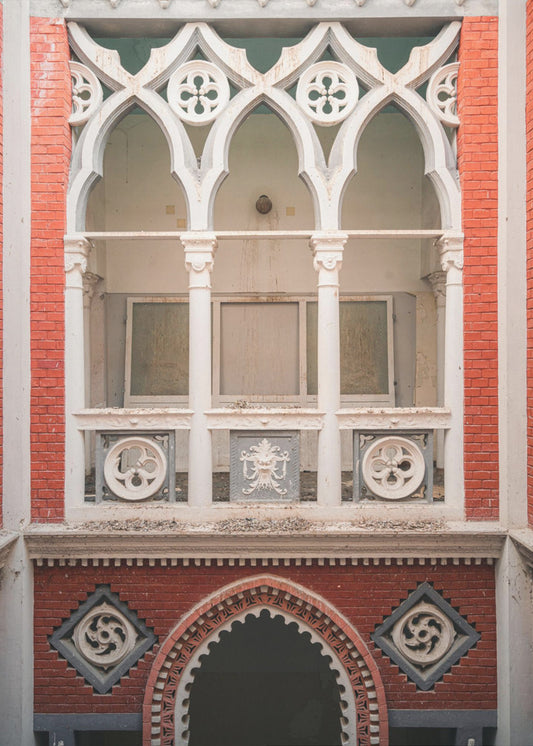 Verlassenes venezianisches Hotel | Leinwand