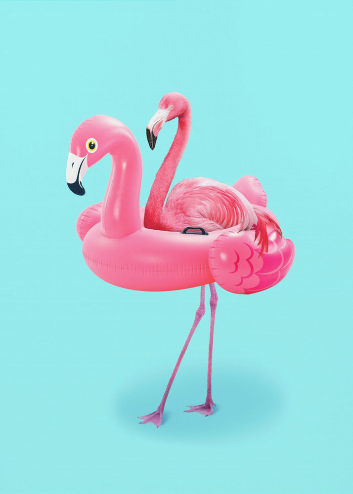 Flamingo on Resort | Poster
