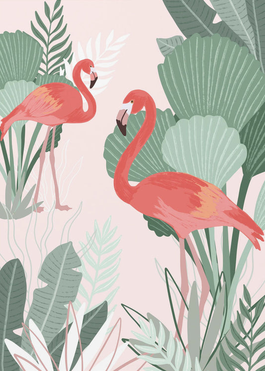 Flamingo Dreams | Canvas