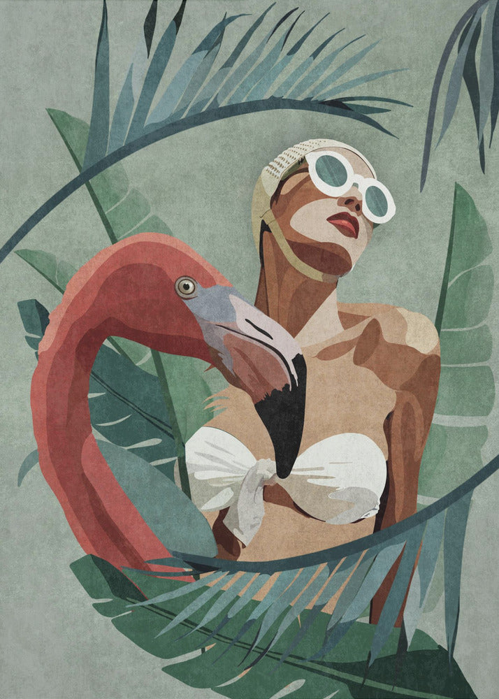 Tropische Eleganz | Poster