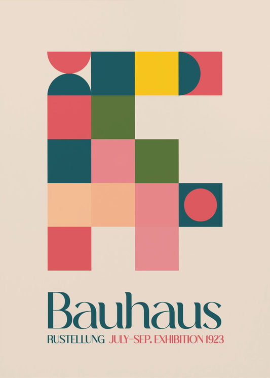 Bauhaus Geometrie | Poster