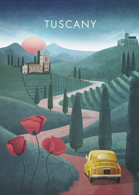 Tuscan Dream Drive | Canvas