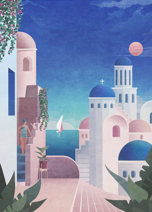 Ägäische Traumlandschaft | Poster