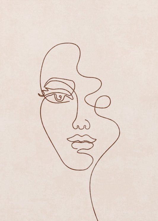 Contoured Elegance | Canvas