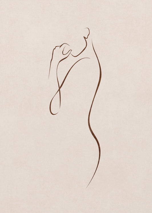 Elegante Silhouette | Poster