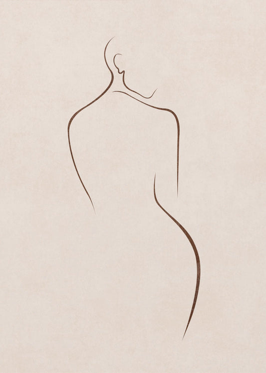 Minimalistische Eleganz | Poster