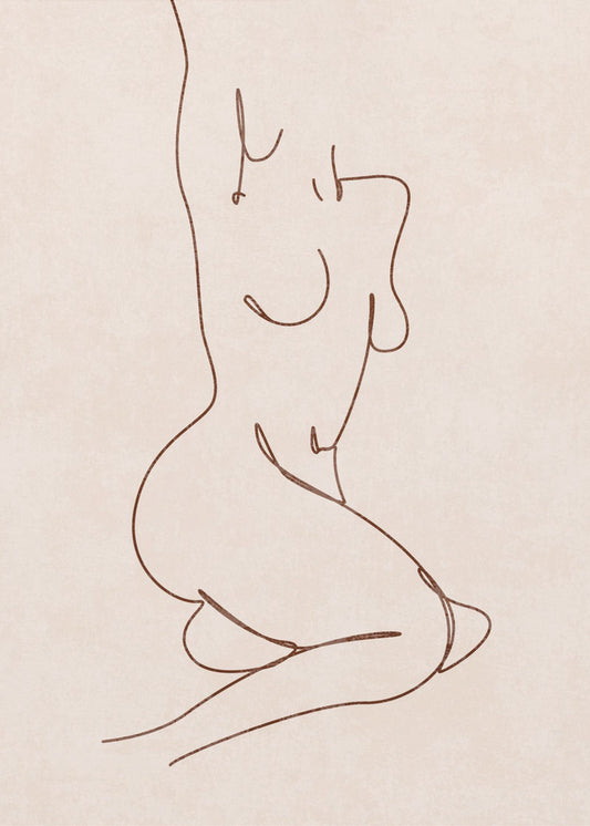 Graceful Contours | Canvas